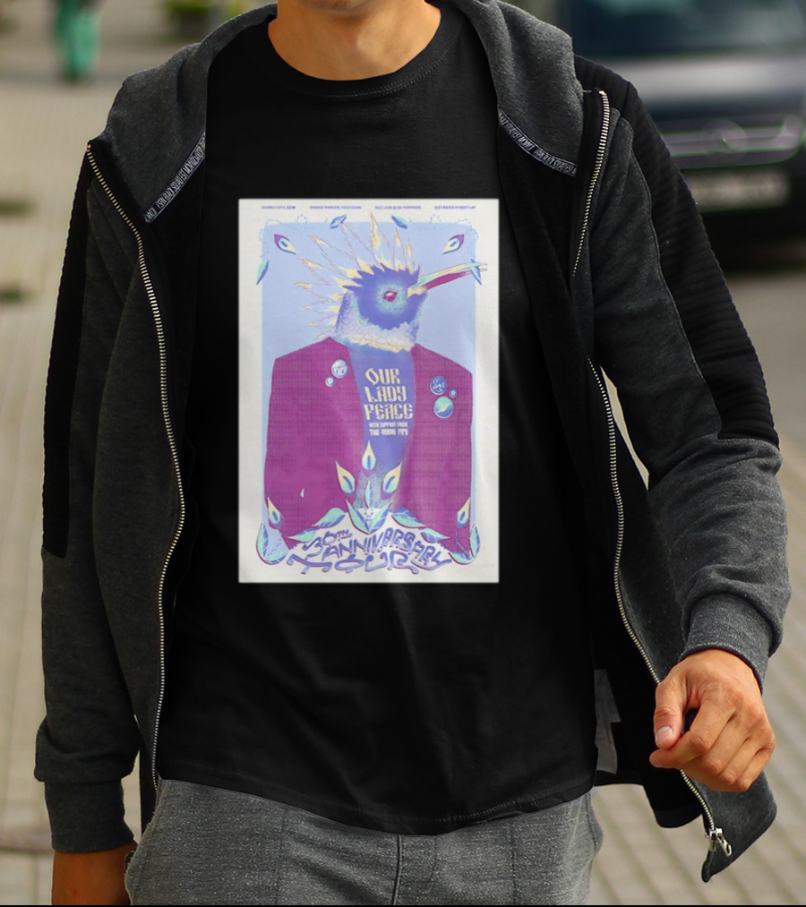 Grand Rapids March 8 2026 Our Lady Peace 30th Anniversary Tour T-Shirt