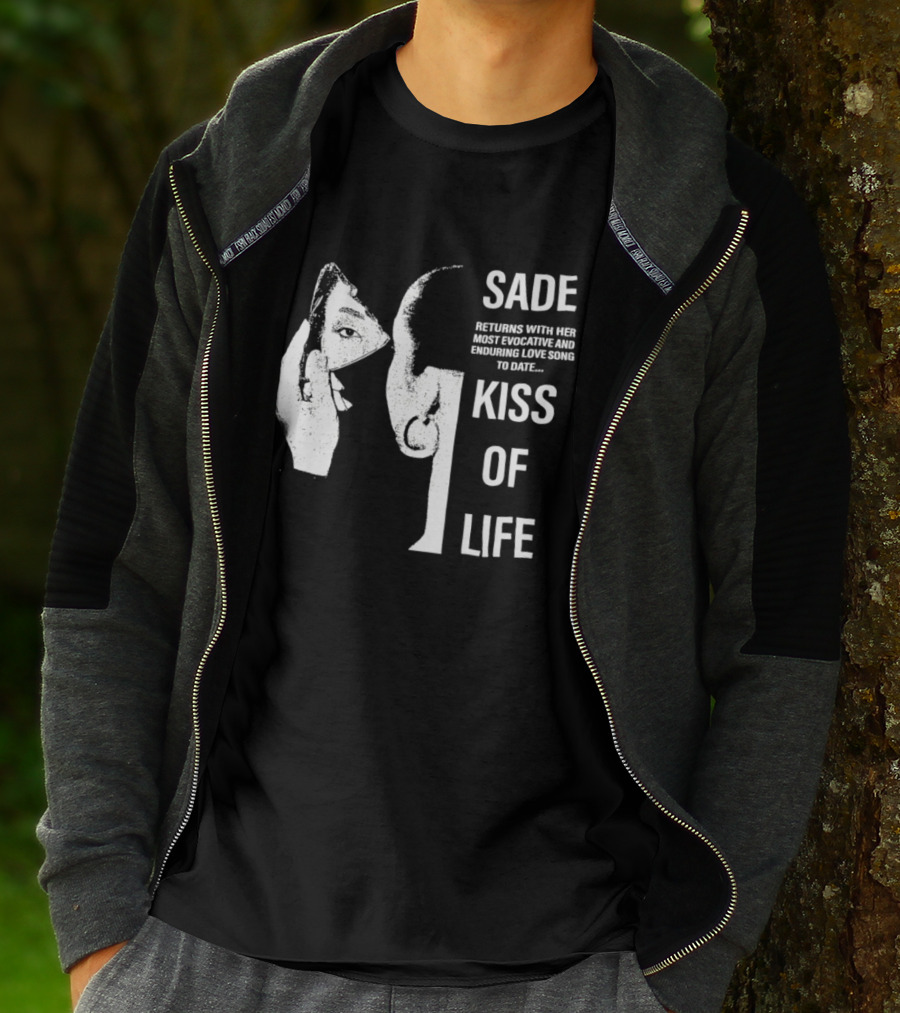 SADE Returns Most Evocative Enduring Love Song Kiss Of Life T-Shirt