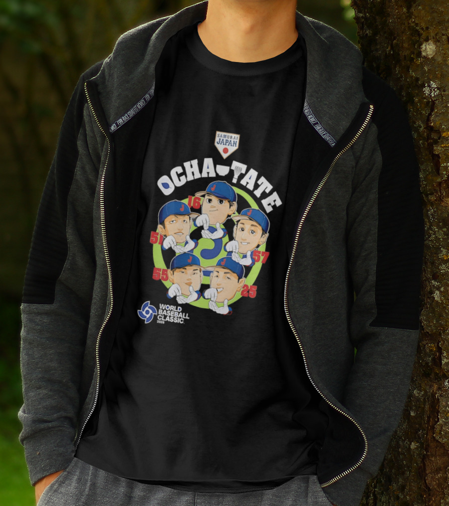 Samurai Japan Ocha Tate World Baseball Classic 2026 AM Japan T-Shirt