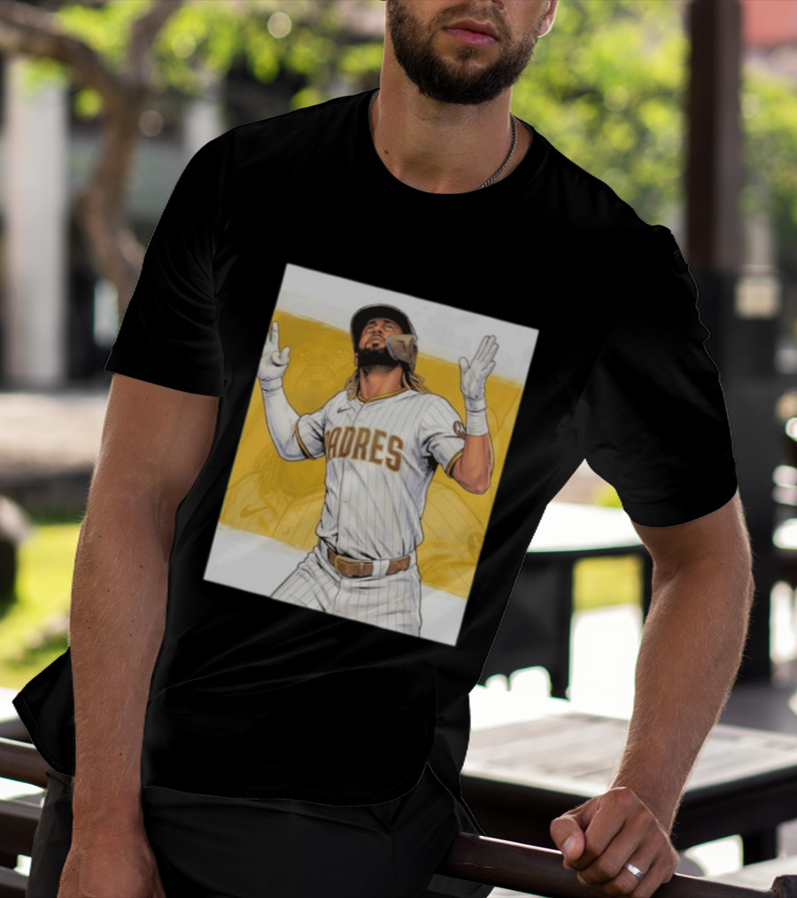 San Diego Padres Fernando Tatis Jr Nike MLB Baseball Player T-Shirt