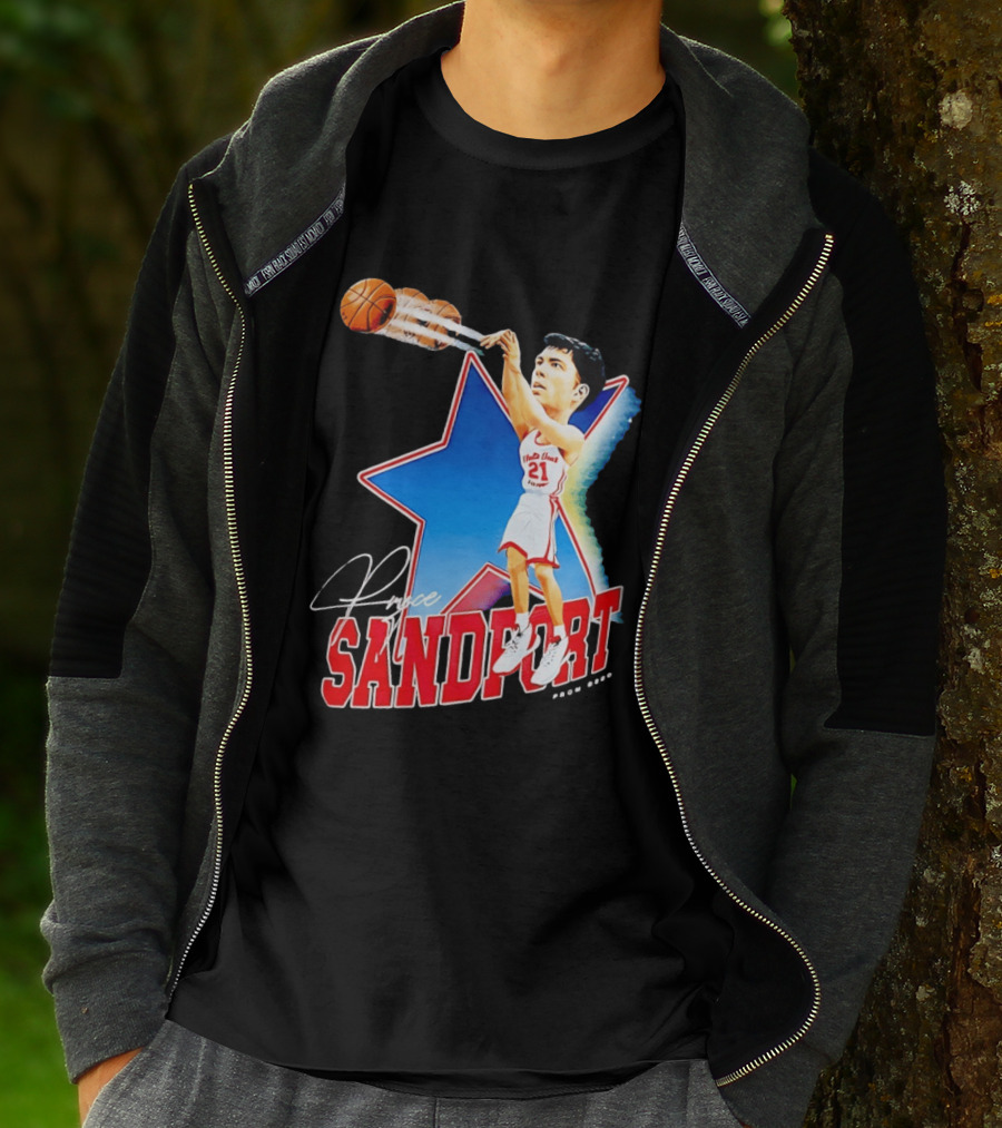 Pryce Sandfort Nebraska Cornhuskers Basketball Star Player 21 T-Shirt