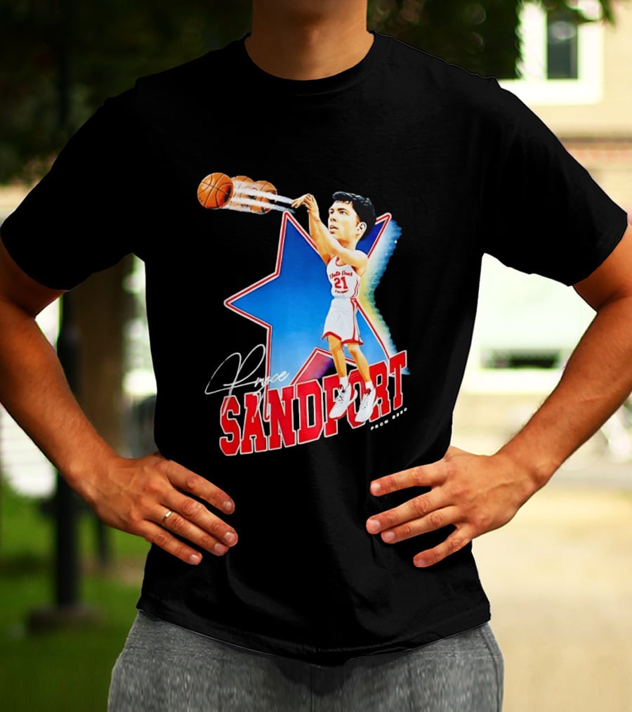 Pryce Sandfort Nebraska Cornhuskers Basketball Star Player 21 T-Shirt