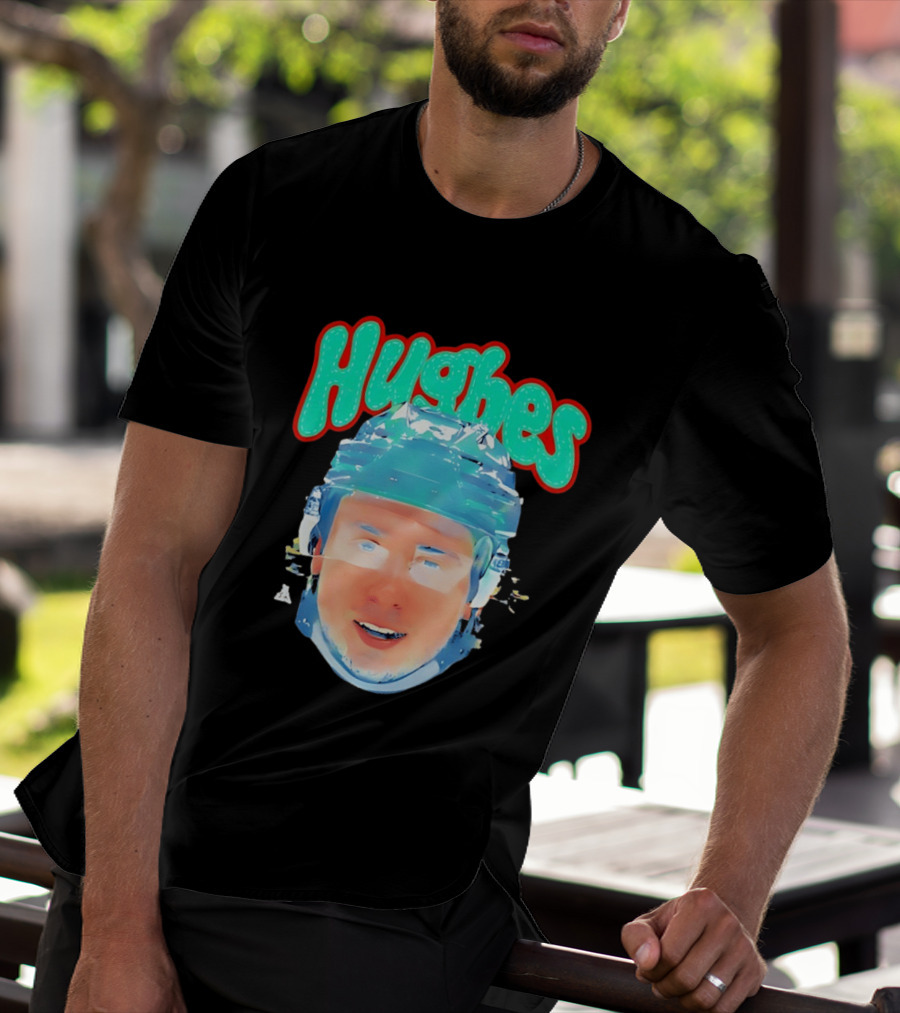 Quinn Hughes 43 Hughes Minnesota Wild Big Head 2026 T-Shirt
