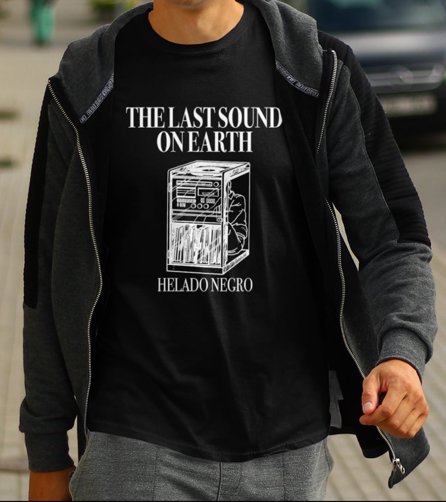 The Last Sound On Earth Helado Negro Music Equipment T-Shirt