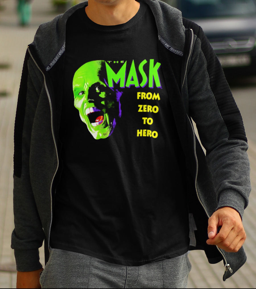 The Mask Movie From Zero To Hero Face T-Shirt