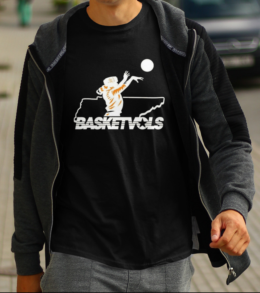 Tennessee Basketvols Jumpshot Basketball T-Shirt
