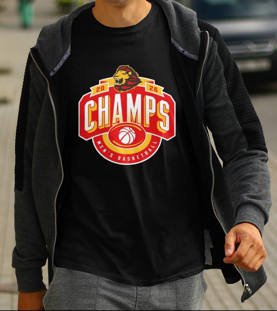 UST Lions Men's Basketball Champs 2026 T-Shirt