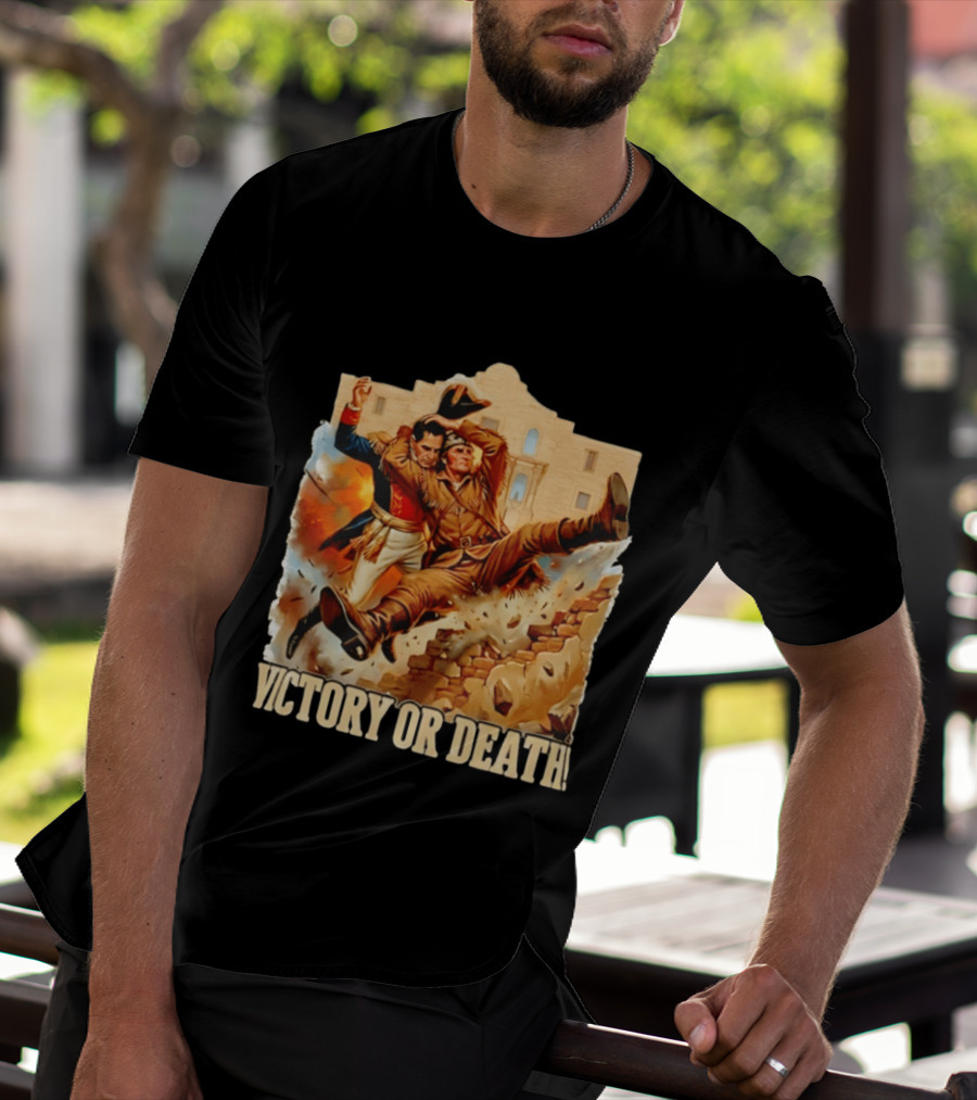 Victory Or Death Ultimate Alamo Smackdown T-Shirt