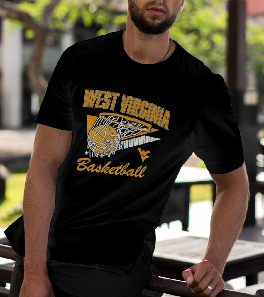 West Virginia Basketball Swish T-Shirt