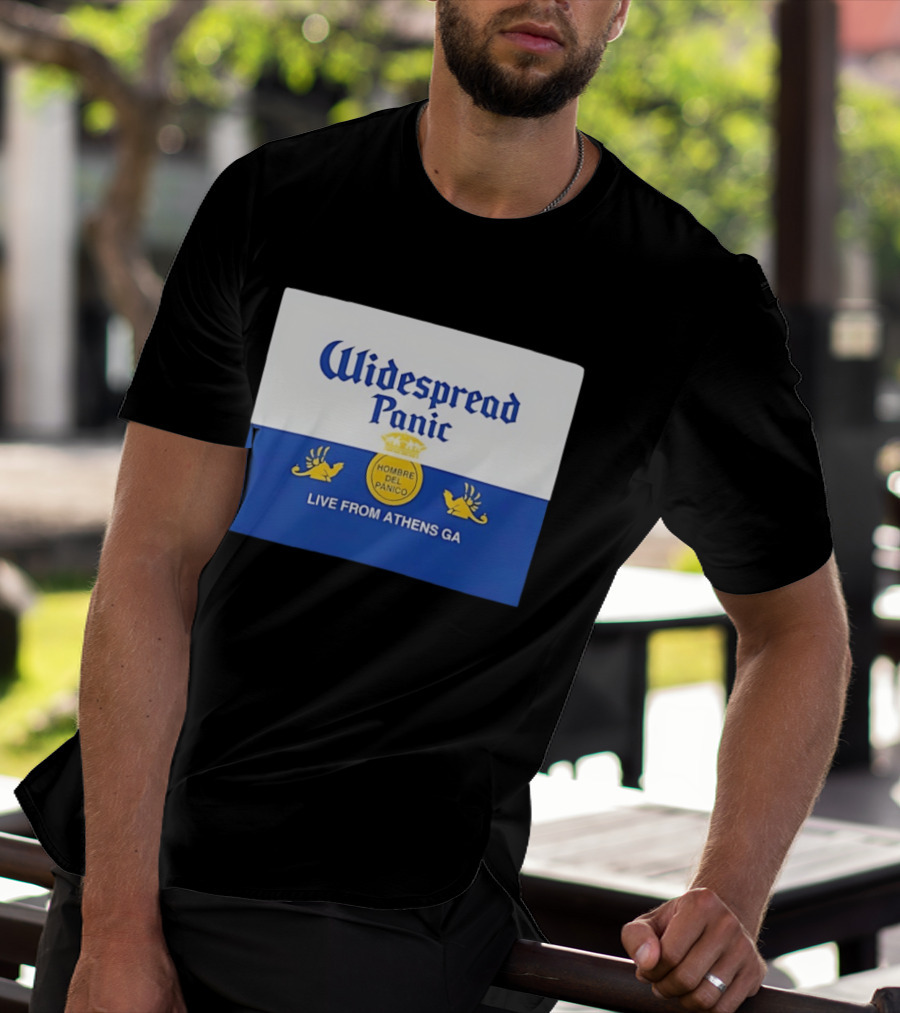 Widespread Panic Hombre Del Panico Live From Athens Ga T-Shirt