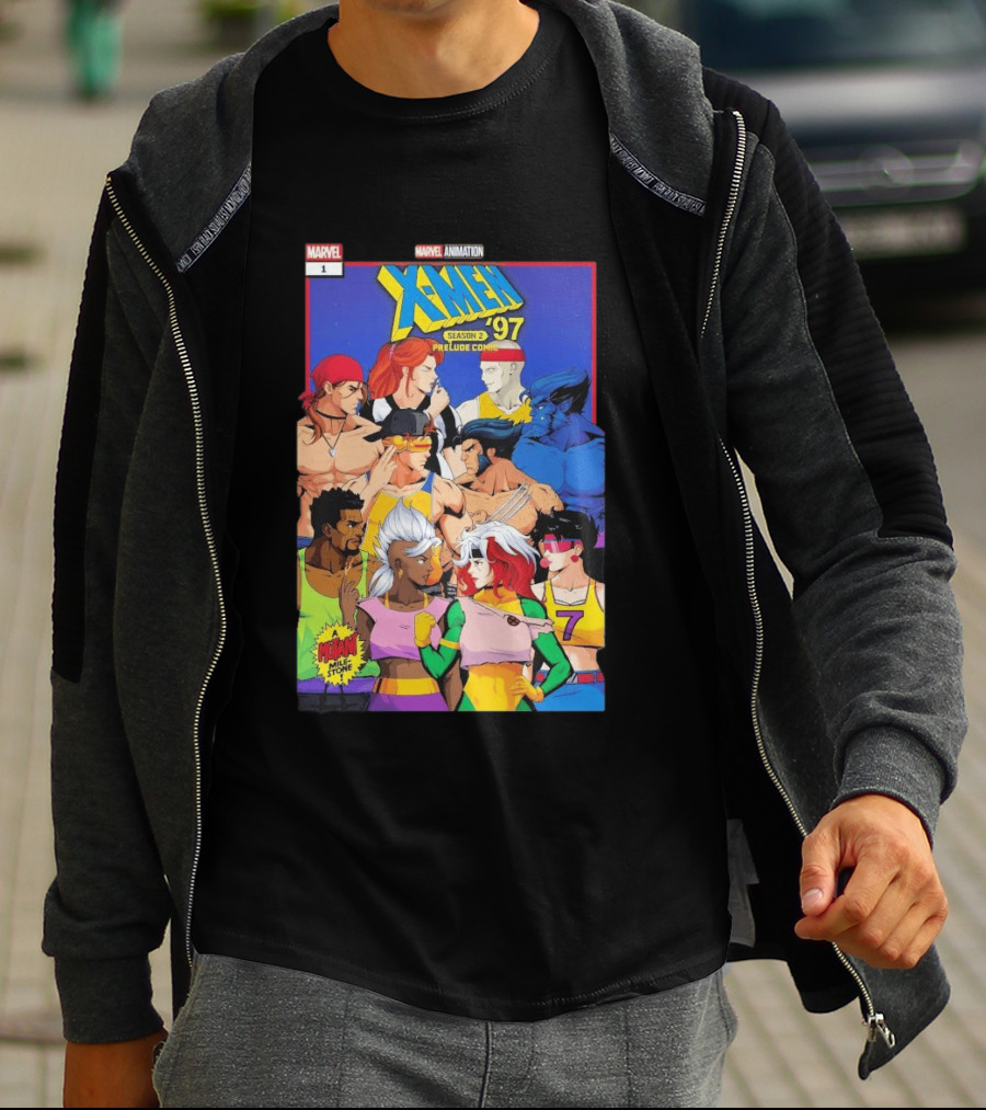 X Men 97 Season 2 Prelude Comic Issue 1 A Mutant Milestone Marvel Animation T-Shirt