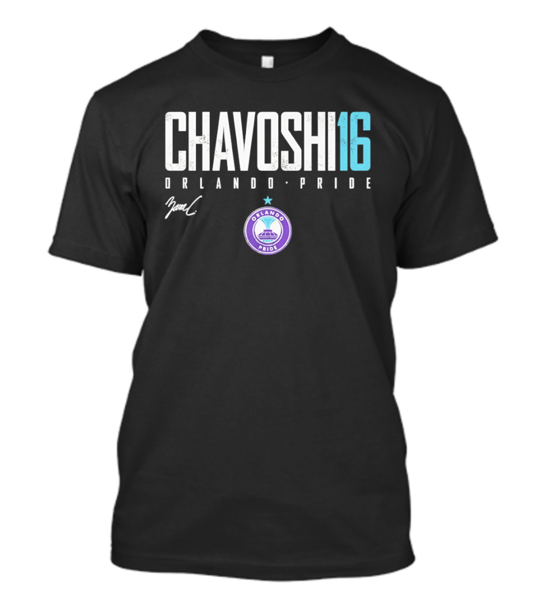 Chavoshi 16 Orlando Pride Soccer Team Zara Signature Edition T-Shirt