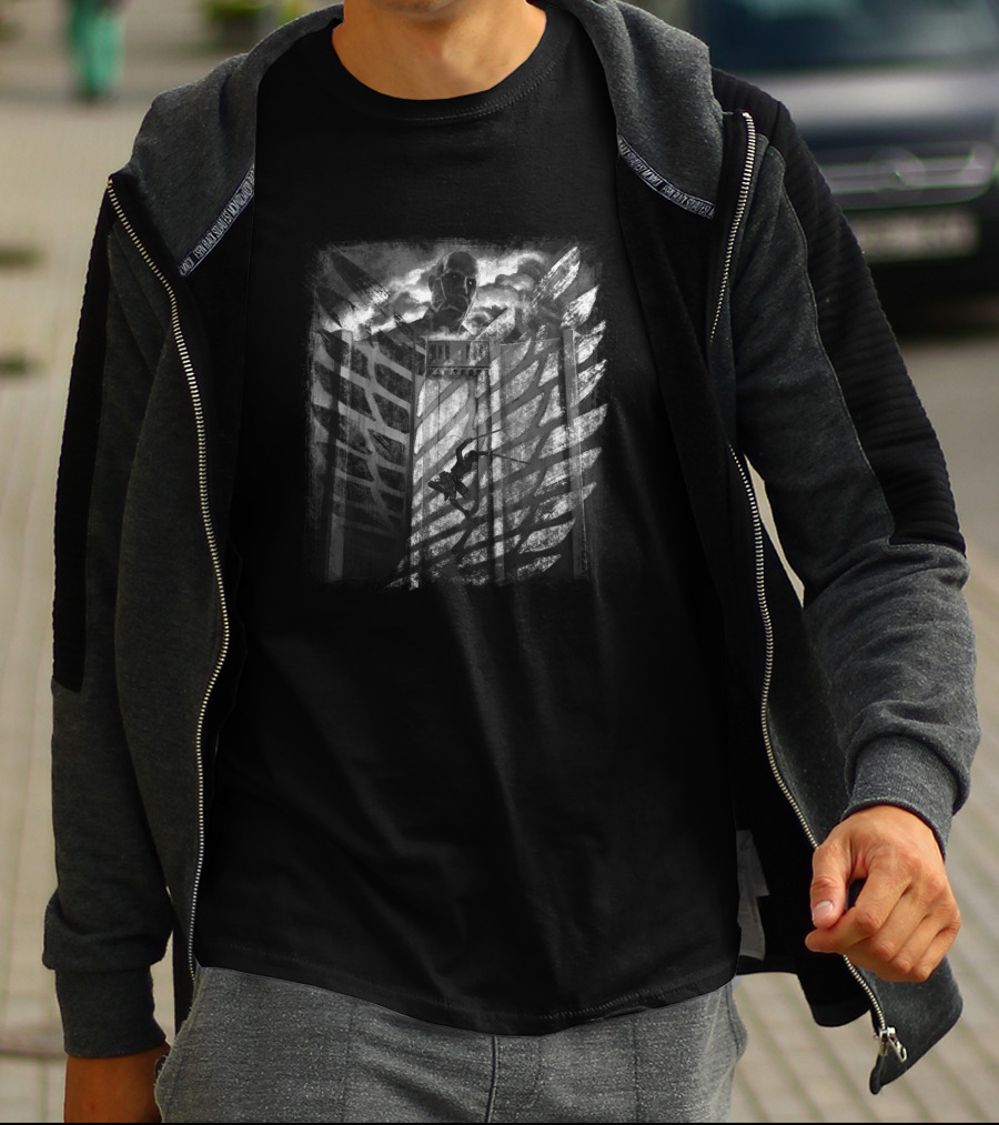 Attack On Titan Wall And Scout T-Shirt