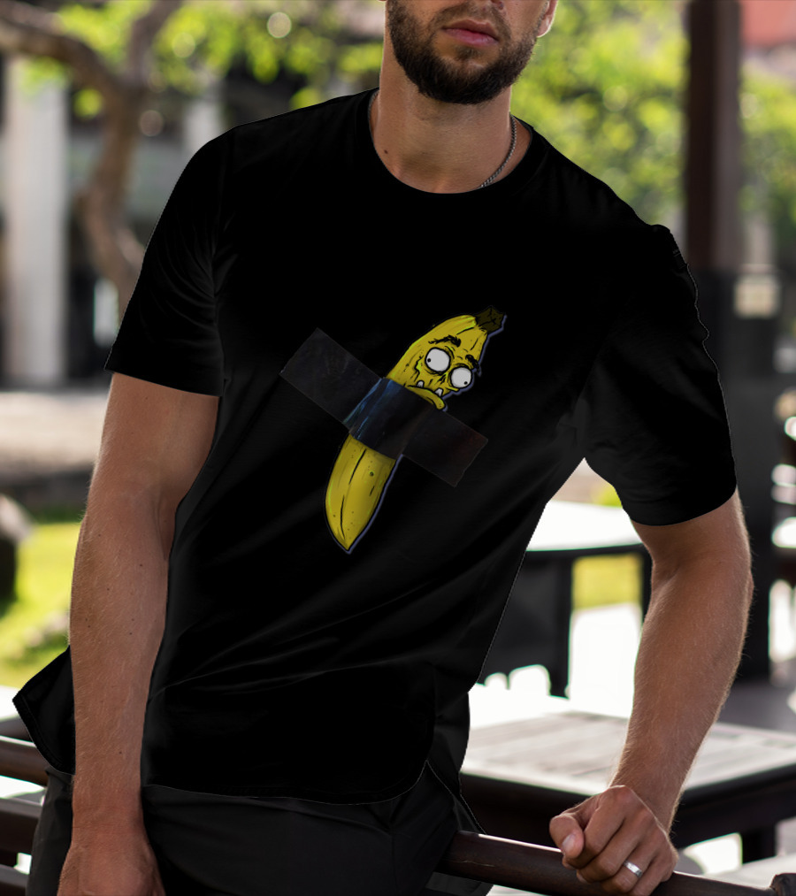 Banana Crossed Tape Pop Art 1323480 T-Shirt