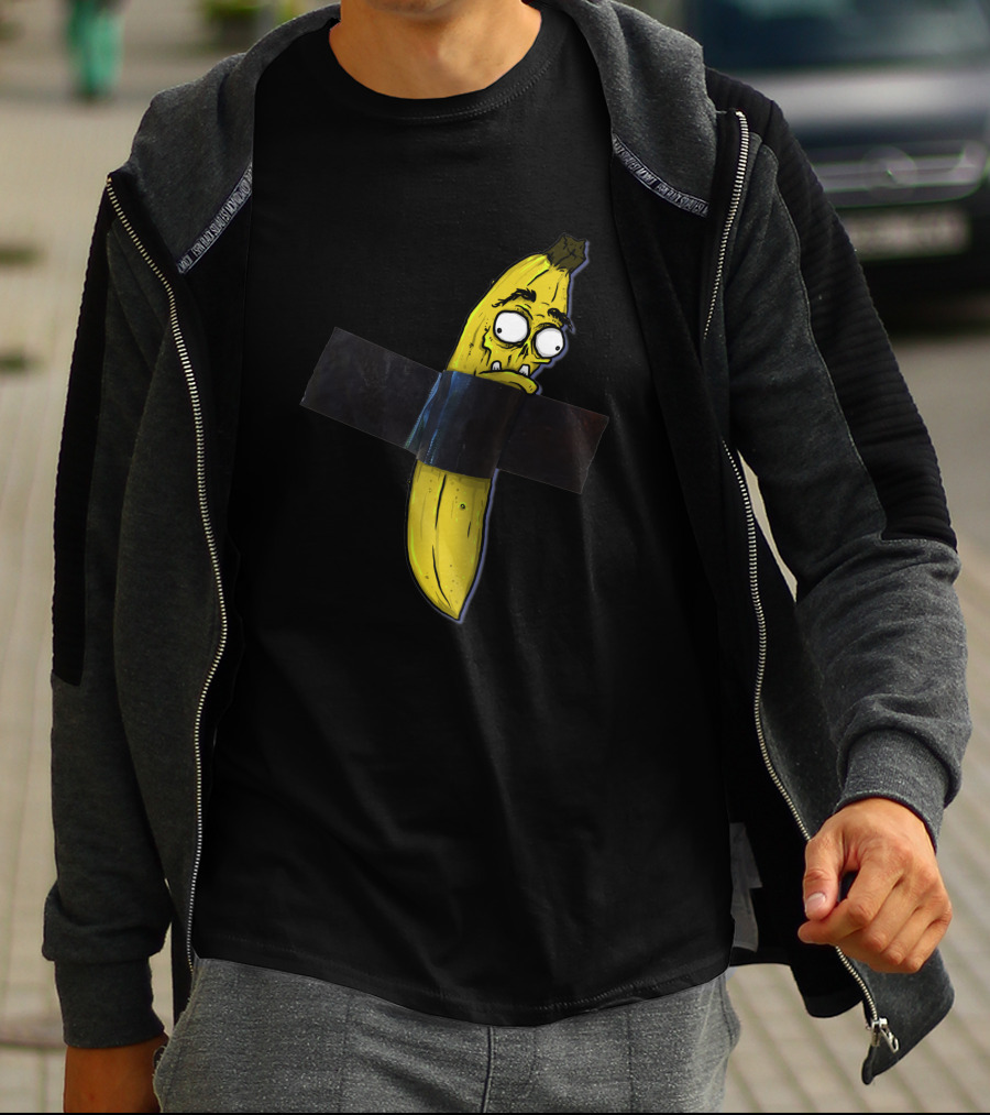 Banana Crossed Tape Pop Art 1323480 T-Shirt
