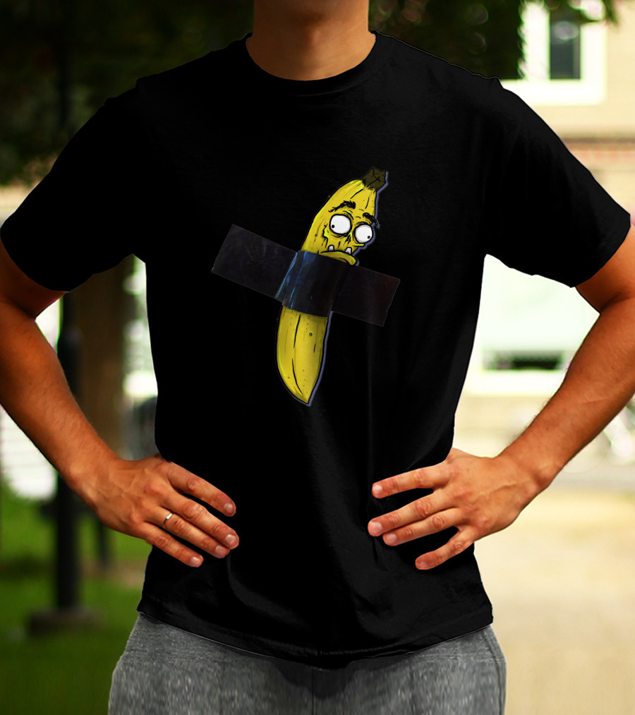 Banana Crossed Tape Pop Art 1323480 T-Shirt