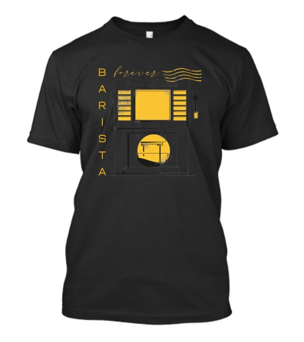 BARISTA Forever Retro Coffee Machine T-Shirt