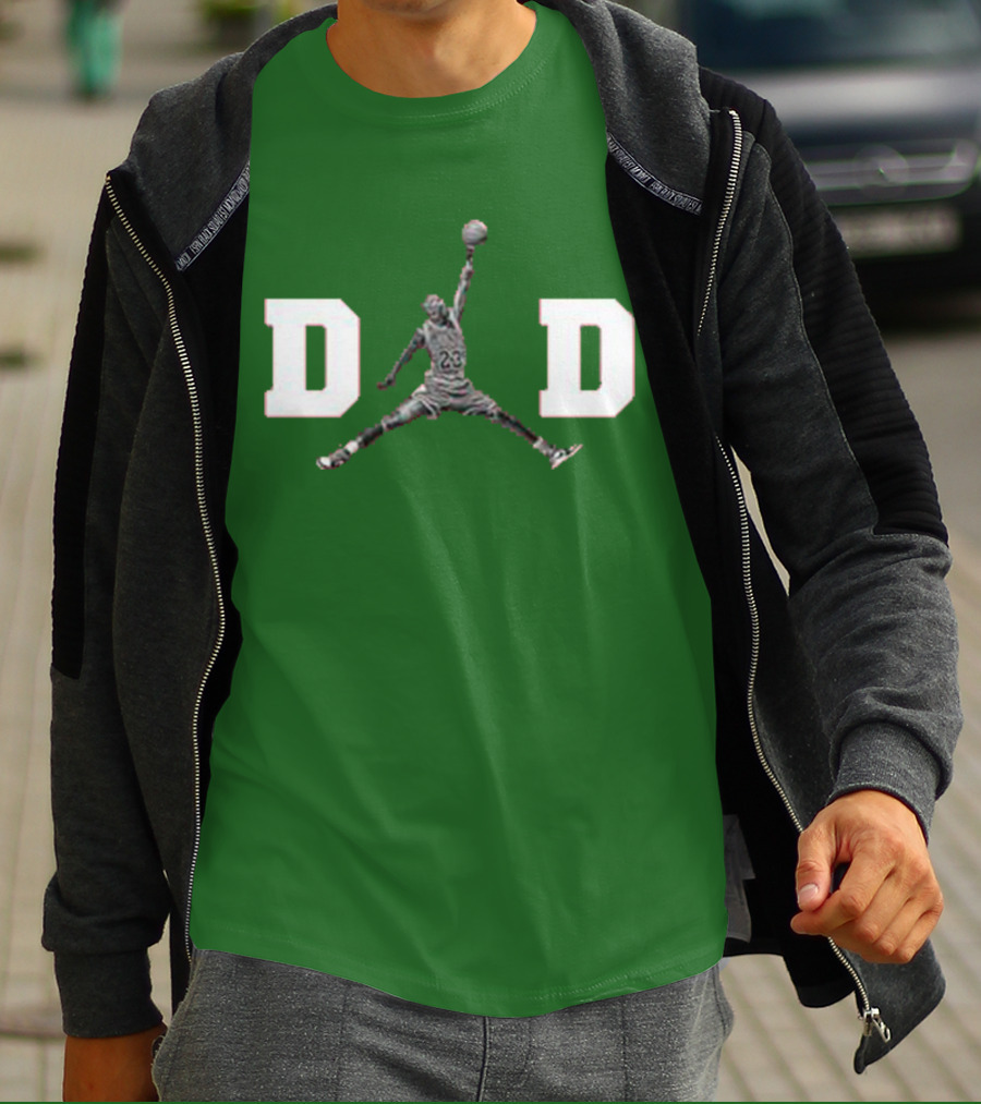Jordon Dad Jumpman Basketball T-Shirt