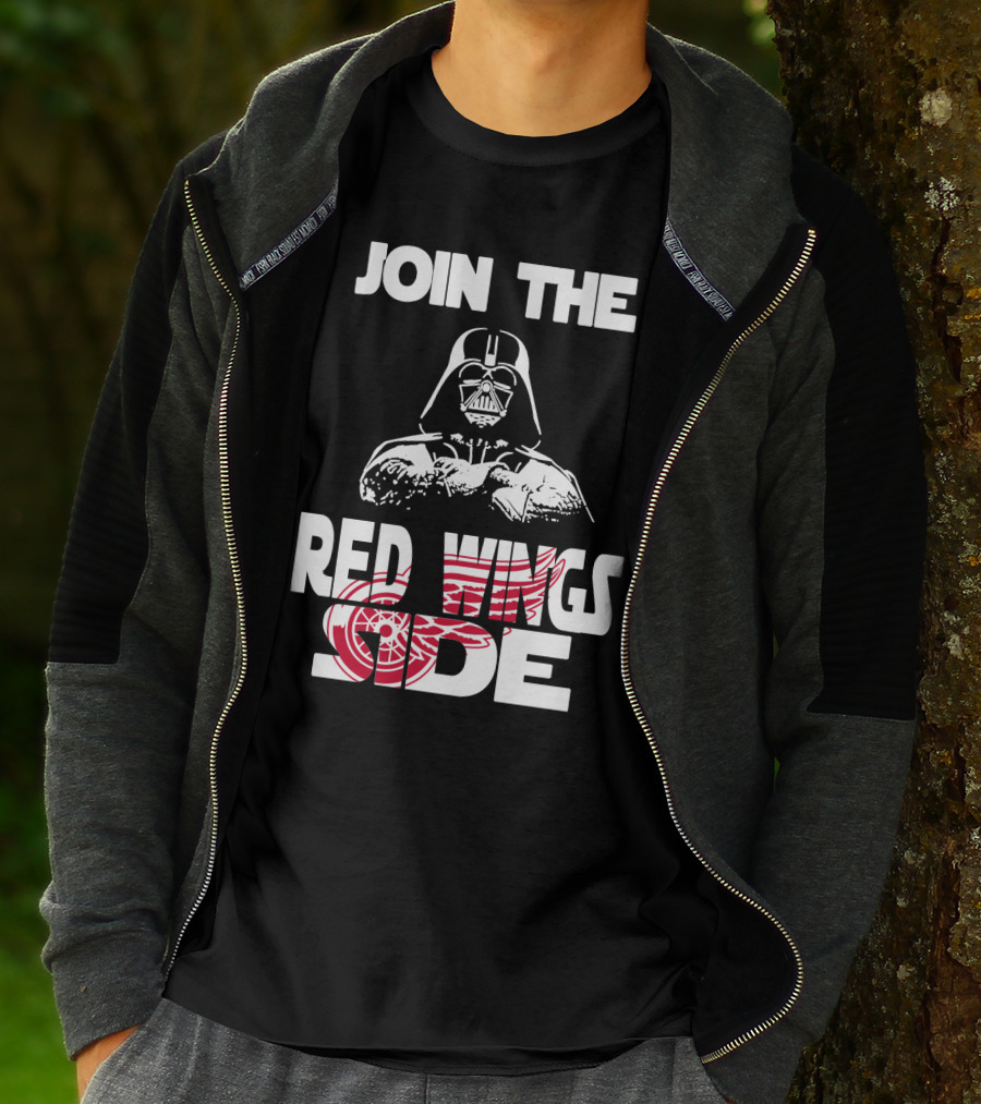 Join The Red Wings Side T-Shirt