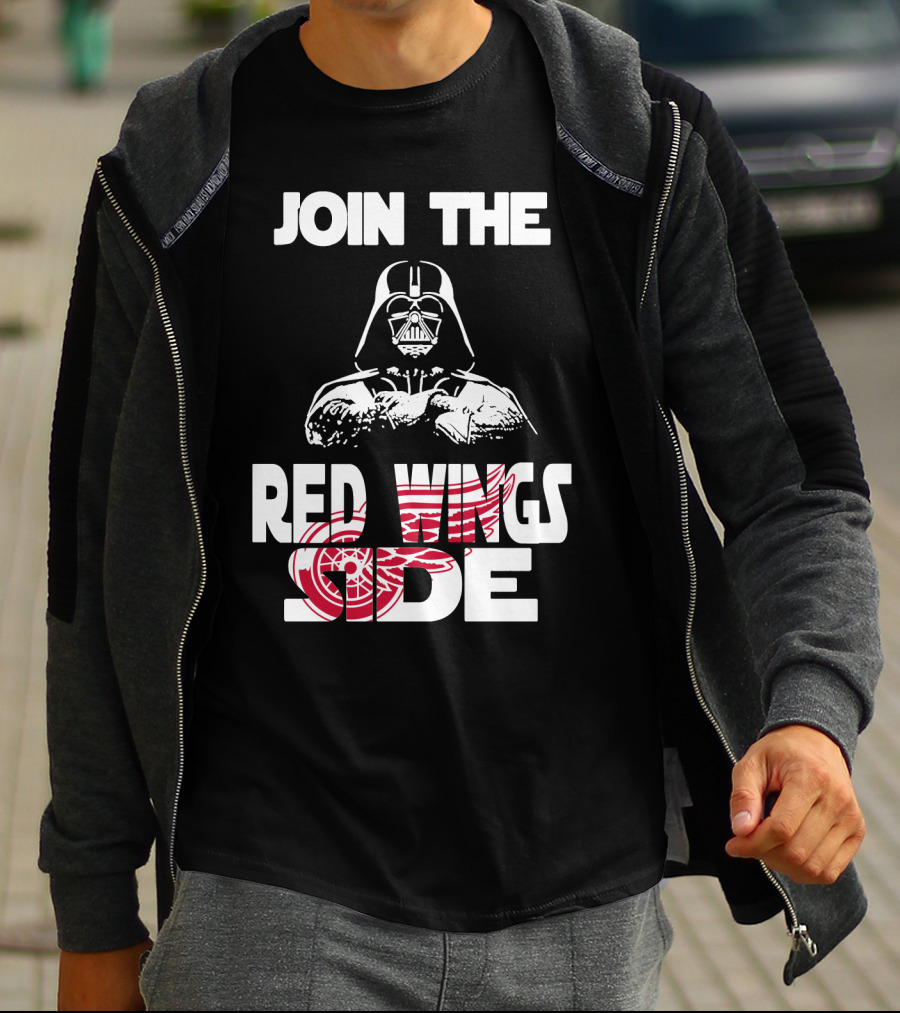 Join The Red Wings Side T-Shirt