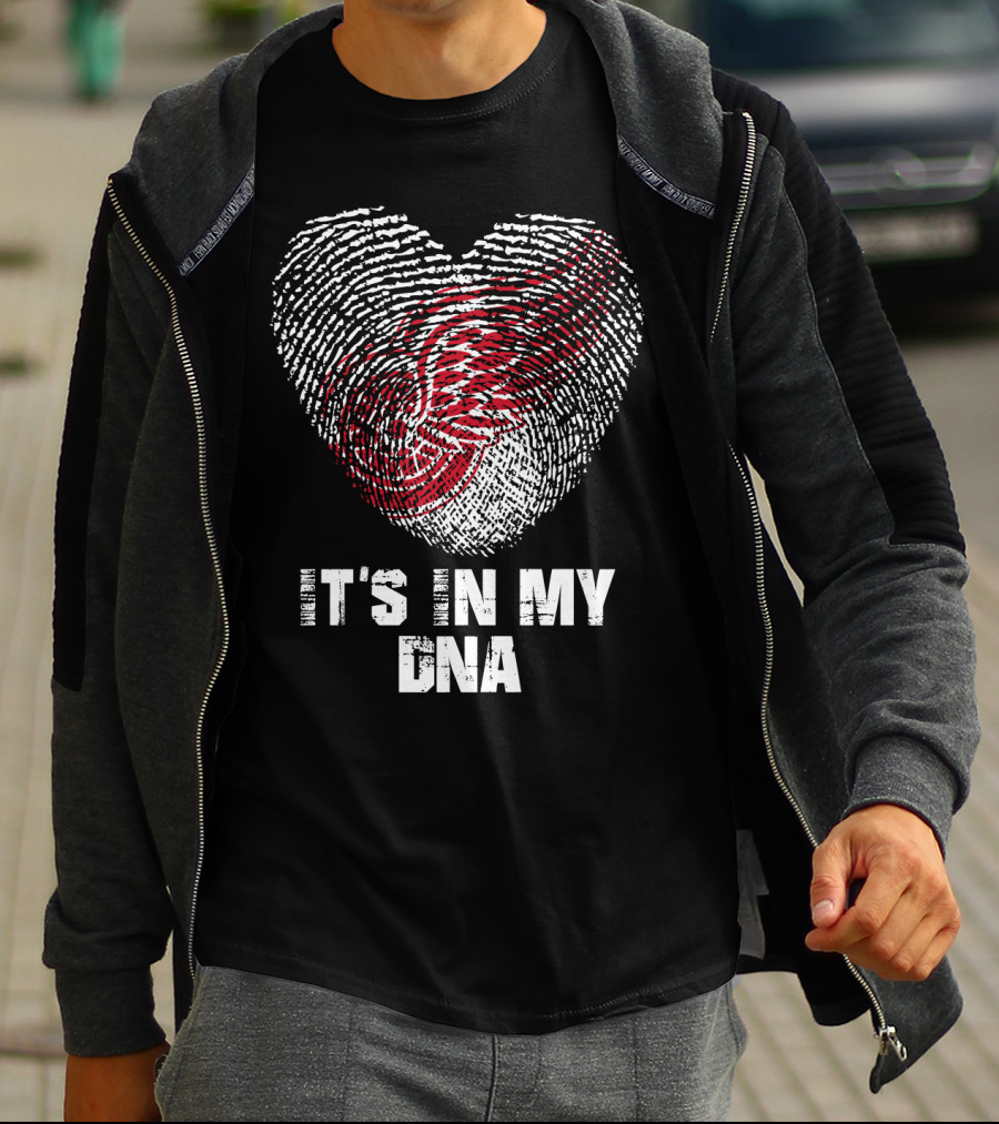 Detroit Red Wings It's In My Dna T-Shirt