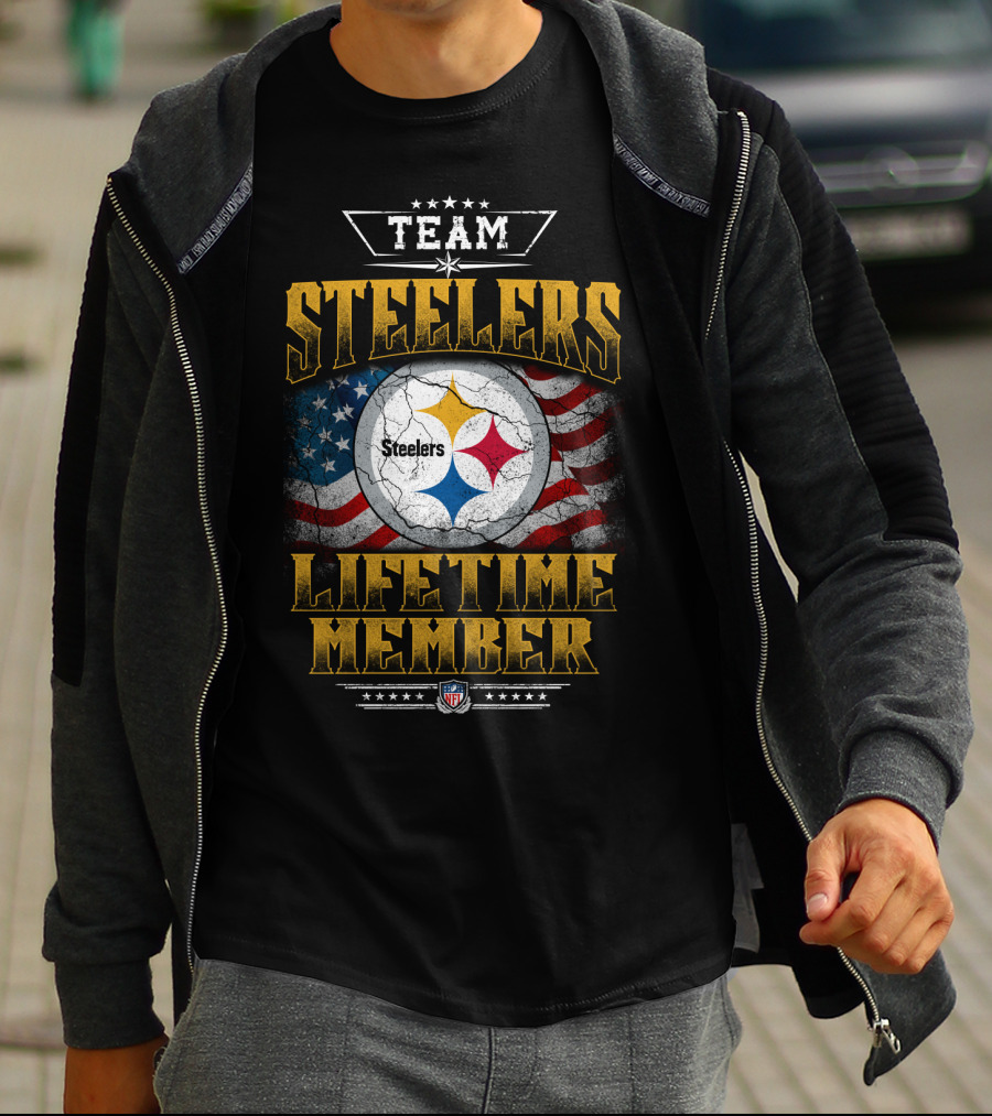 Team Steelers Lifetime Member Nfl T-Shirt