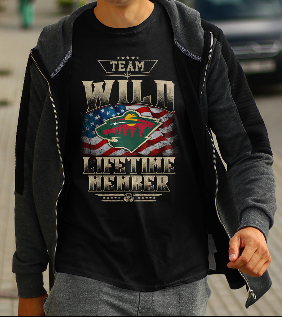Team Wild Lifetime Member Minnesota T-Shirt