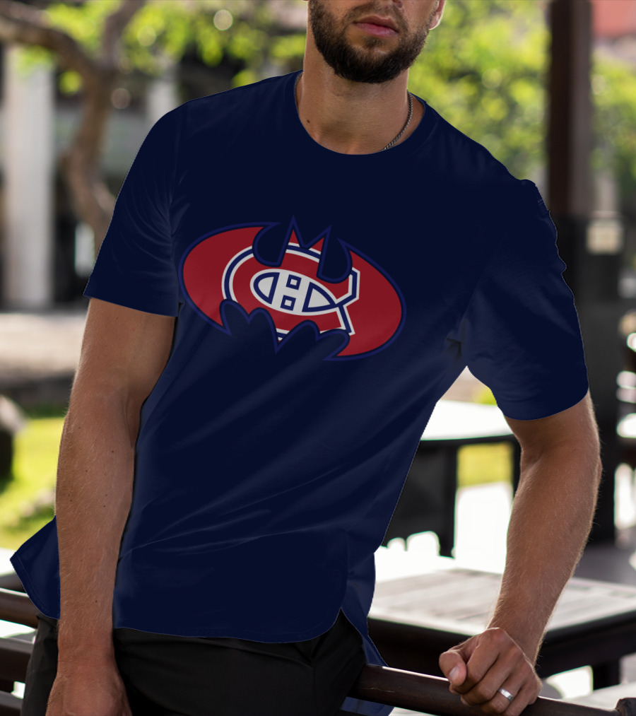 Montreal Canadiens Bat Symbol T-Shirt
