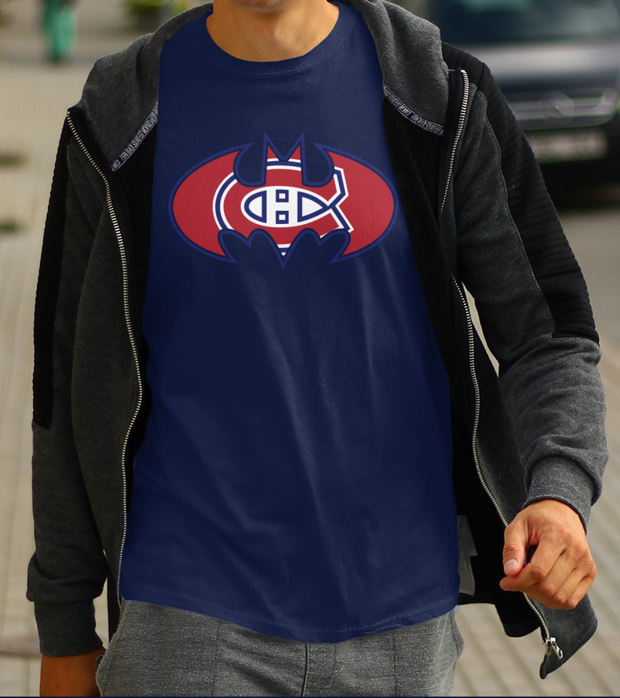 Montreal Canadiens Bat Symbol T-Shirt