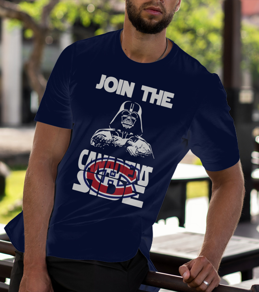 Join The Canadiens Side Montreal Canadiens T-Shirt