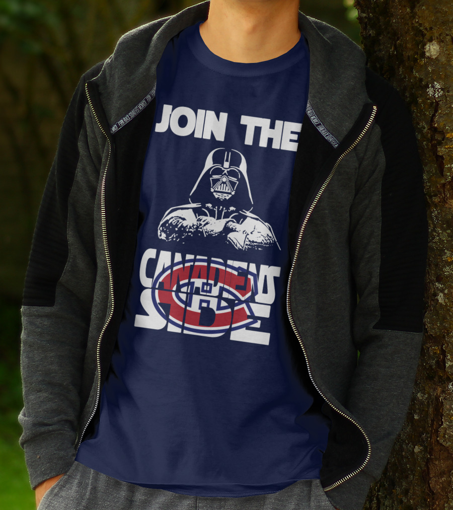 Join The Canadiens Side Montreal Canadiens T-Shirt