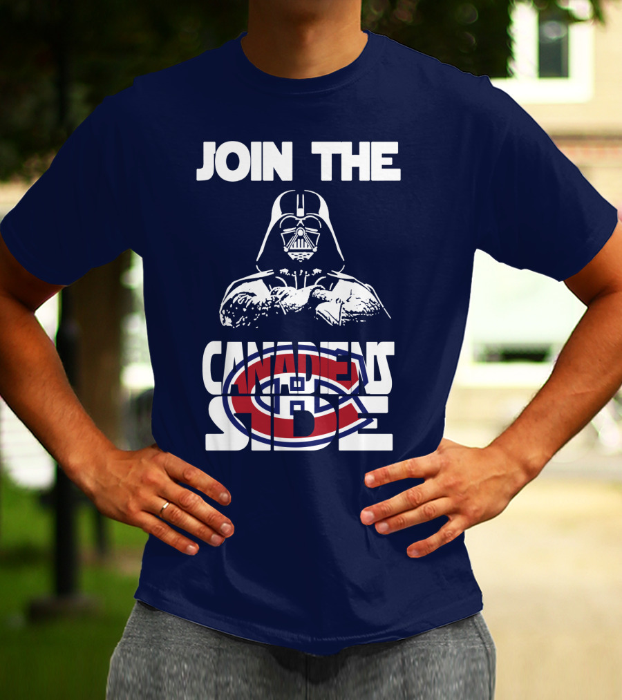 Join The Canadiens Side Montreal Canadiens T-Shirt