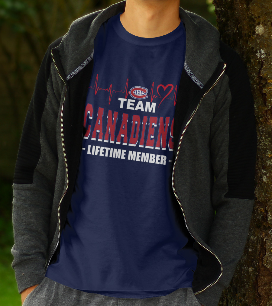 Team Canadiens Lifetime Member T-Shirt