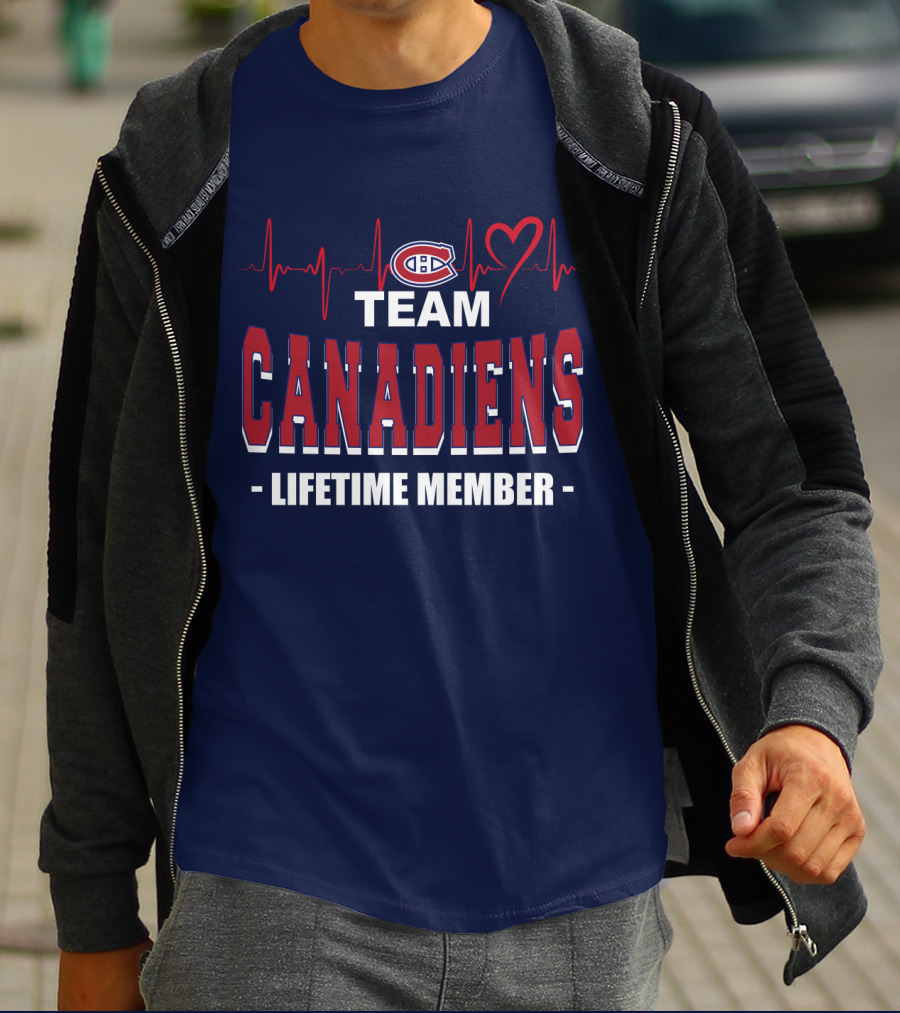 Team Canadiens Lifetime Member T-Shirt