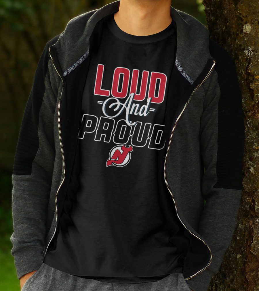 Loud And Proud New Jersey Devils T-Shirt