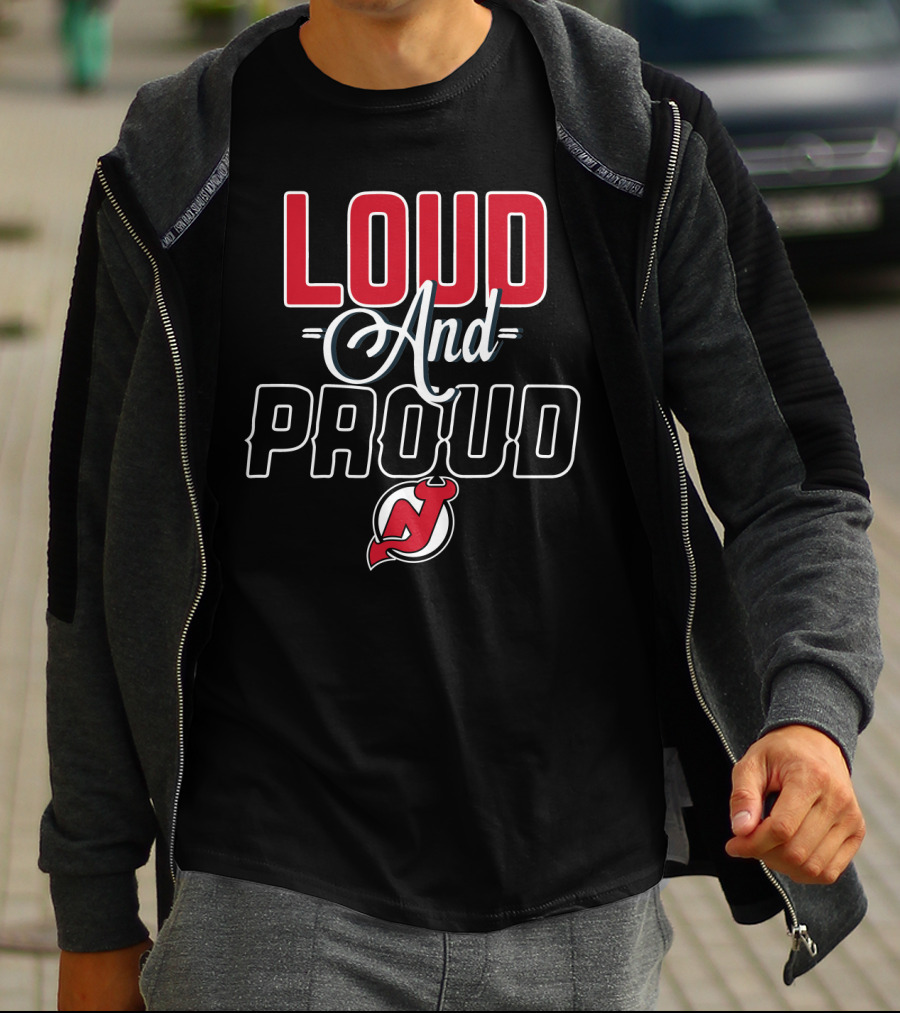 Loud And Proud New Jersey Devils T-Shirt