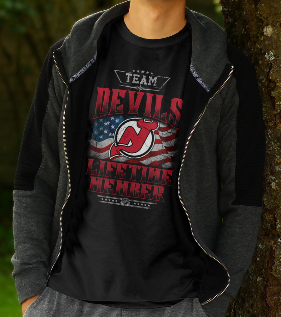 Team Devils Lifetime Member T-Shirt