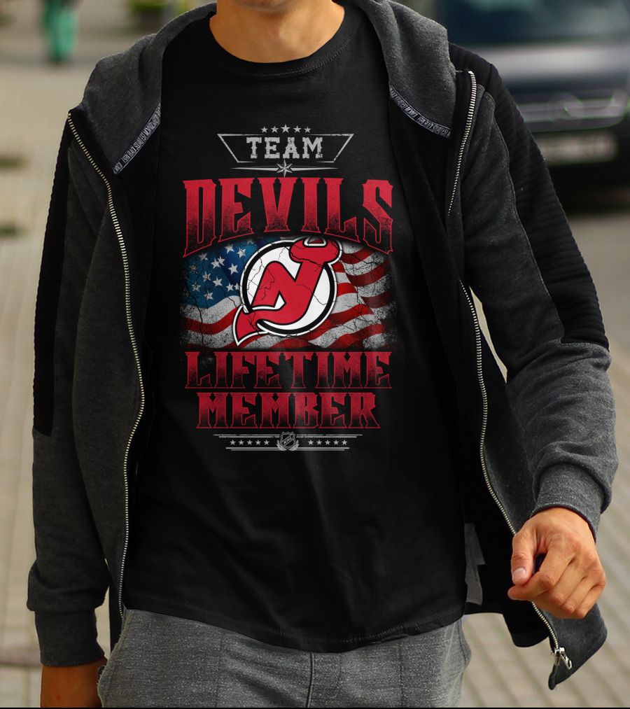 Team Devils Lifetime Member T-Shirt