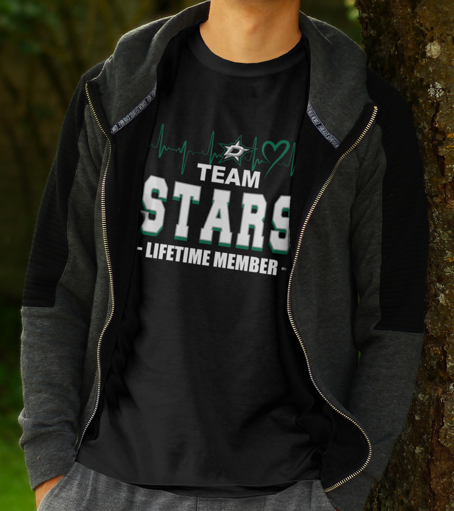 Team Stars Lifetime Member Dallas Stars T-Shirt