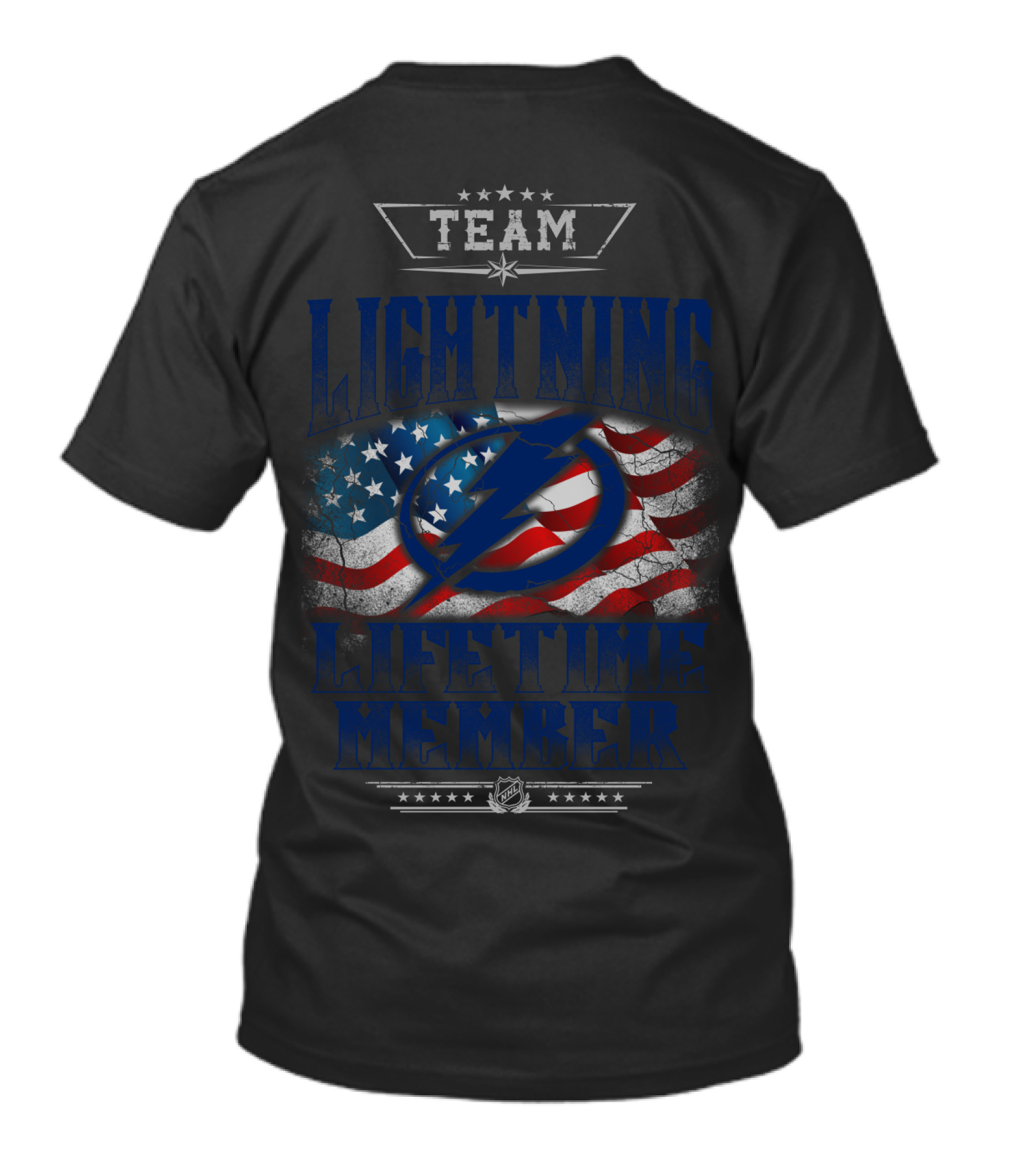 Team Tampa Bay Lightning Lifetime Member T-Shirt