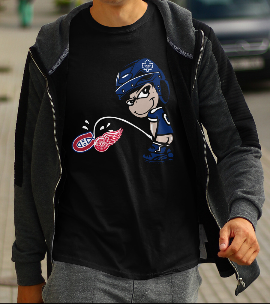 Toronto Maple Leafs Rivalry Detroit Red Wings Hockey T-Shirt