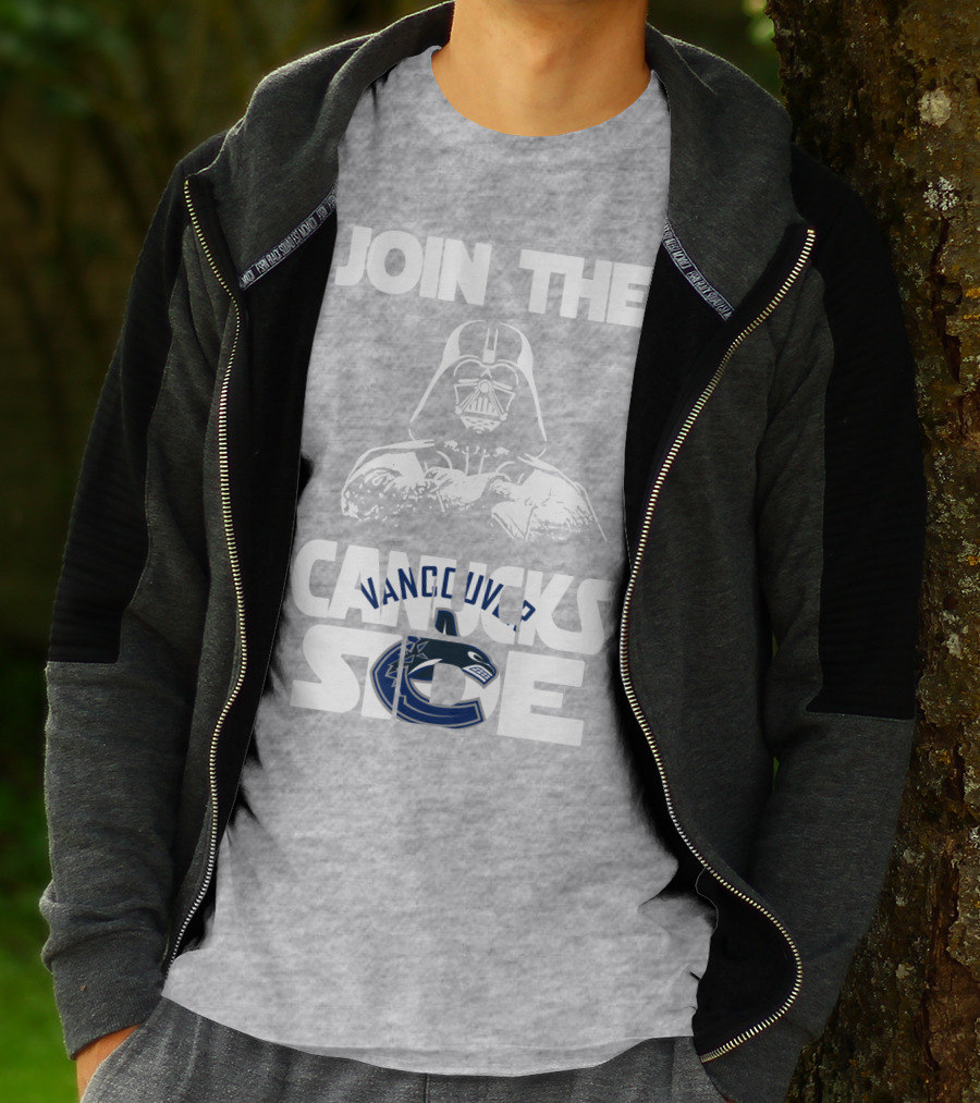 Join The Vancouver Canucks Side T-Shirt