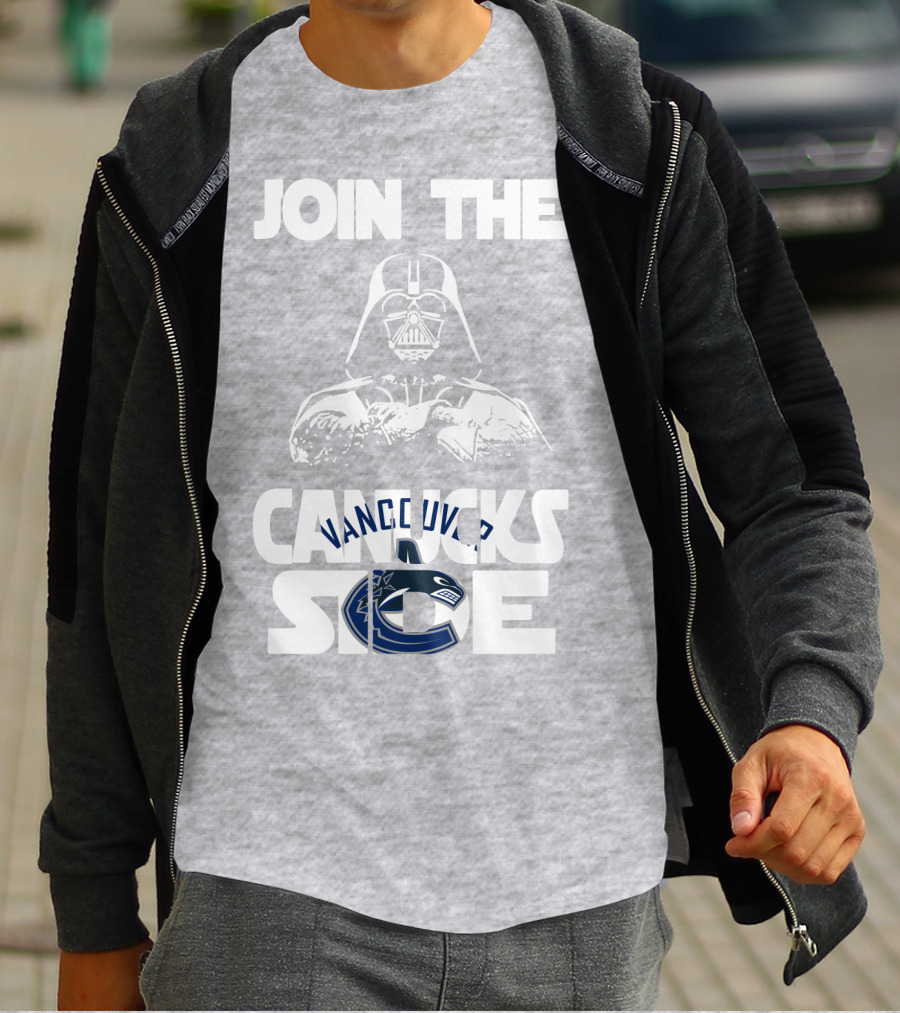 Join The Vancouver Canucks Side T-Shirt