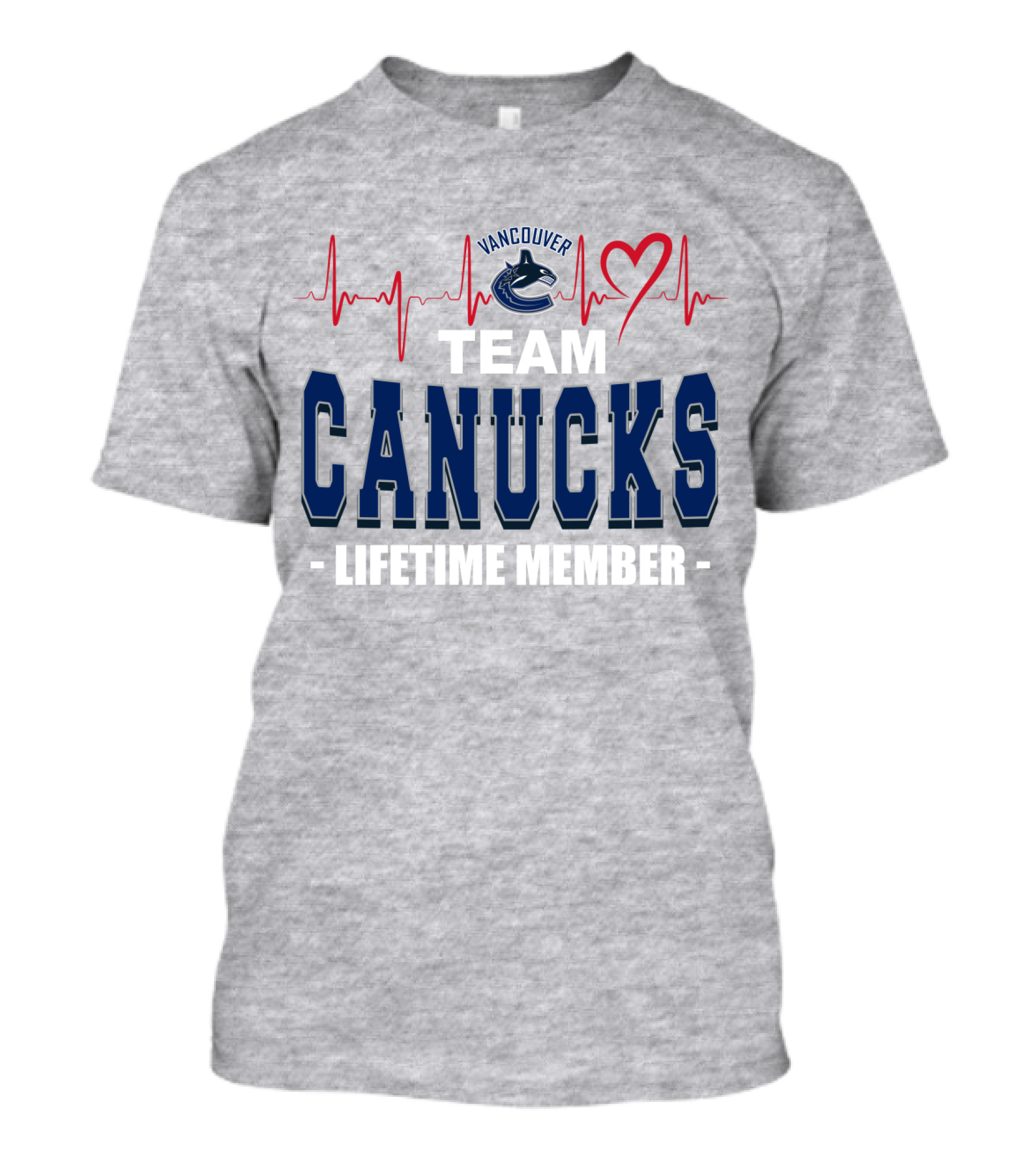 Vancouver Canucks Team Canucks Lifetime Member T-Shirt