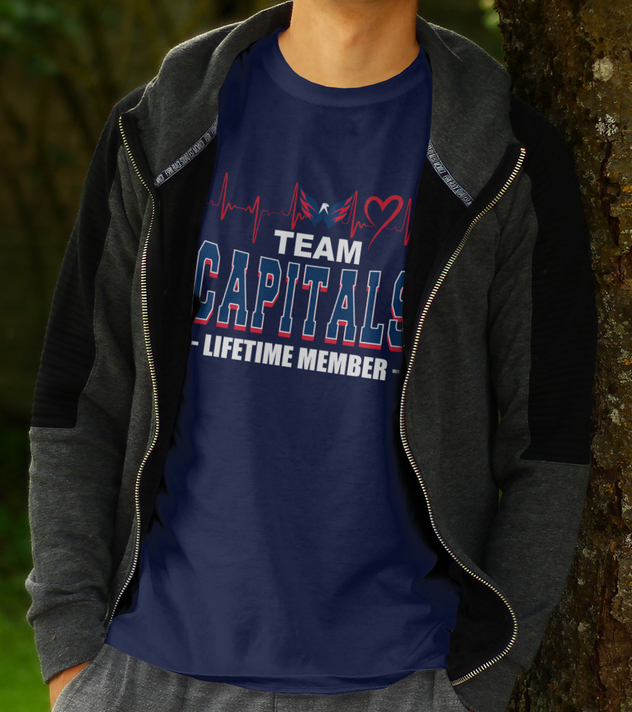 Team Washington Capitals Lifetime Member T-Shirt