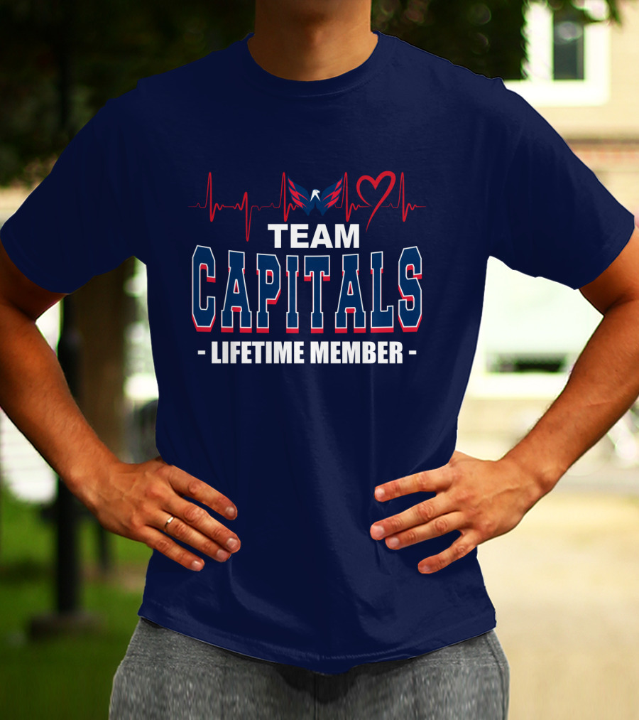 Team Washington Capitals Lifetime Member T-Shirt