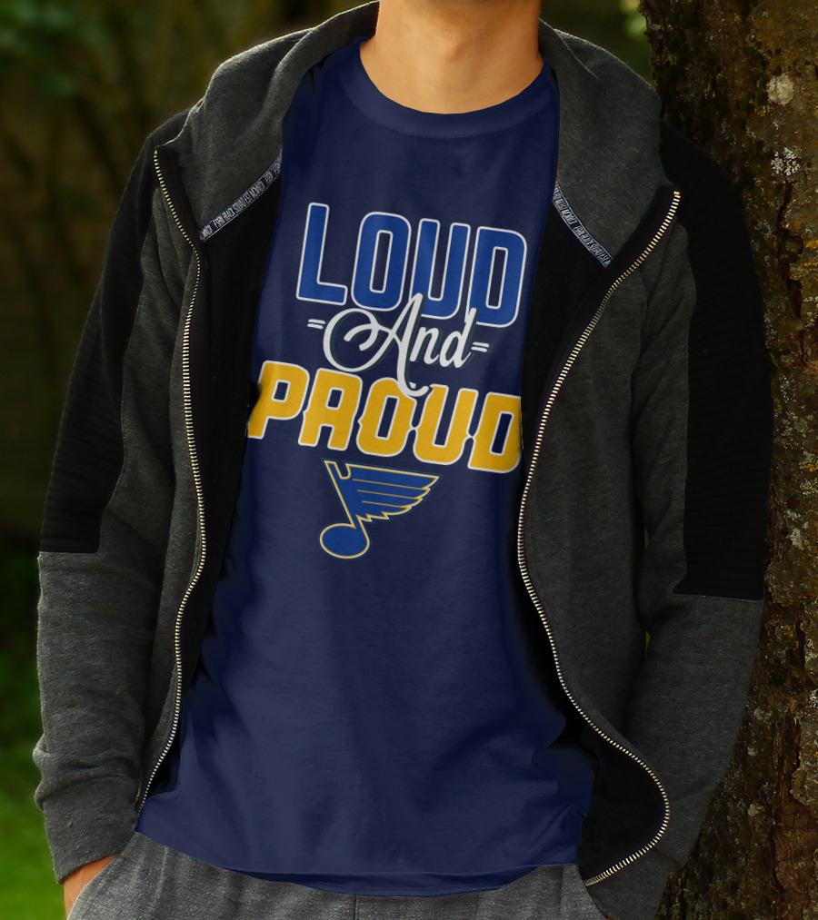 St. Louis Blues Loud And Proud T-Shirt