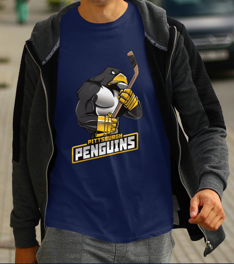 Pittsburgh Penguins Hockey Mascot T-Shirt