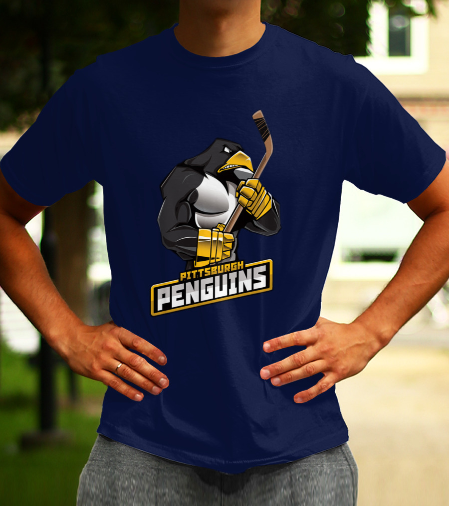 Pittsburgh Penguins Hockey Mascot T-Shirt