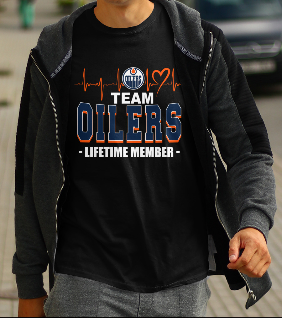 Team Oilers Lifetime Member T-Shirt